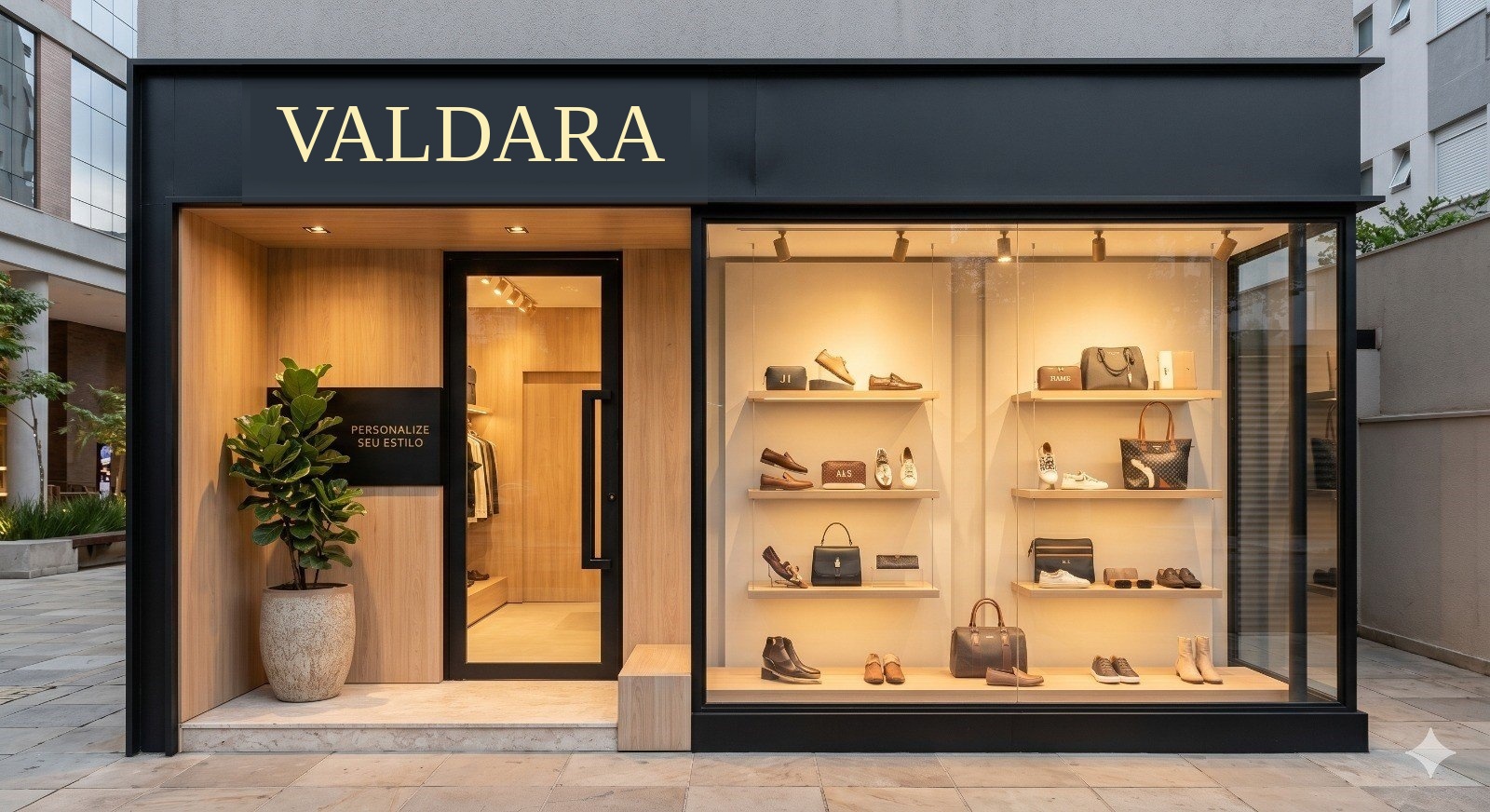 Valdara - Fachada da Loja